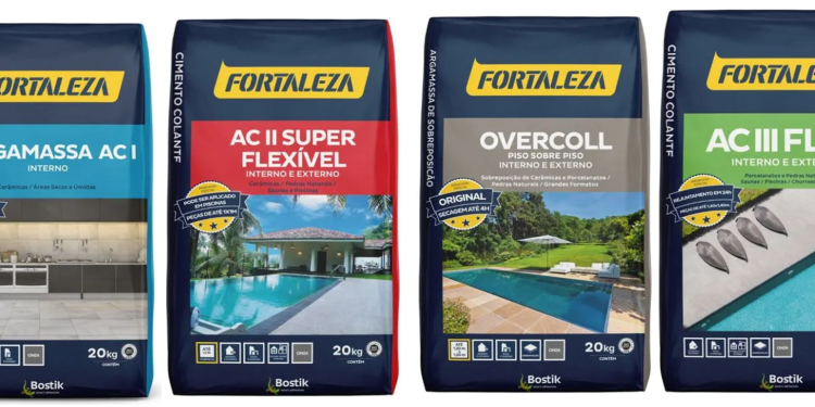Argamassas Fortaleza: 4 opções para acertar na escolha
