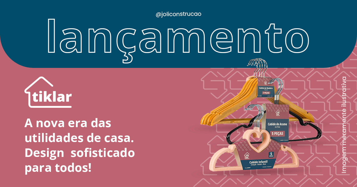 Cabides Tiklar: a nova era das utilidades de casa chegou!