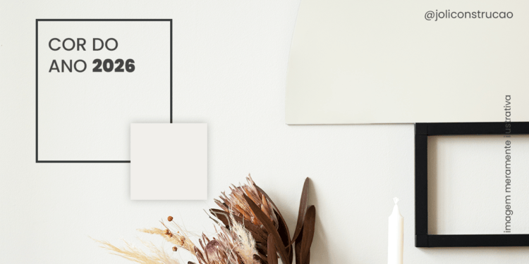 Renove as Cores de Casa com a Cor do Ano 2026