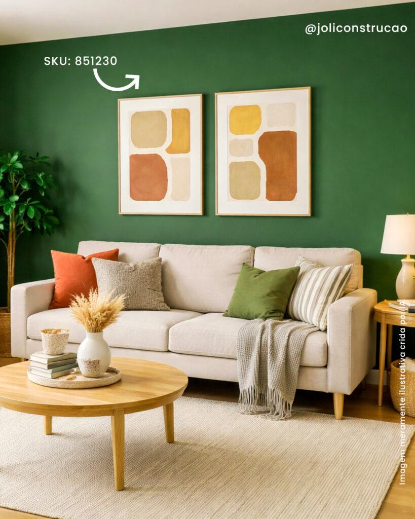 Como combinar as cores no ambiente