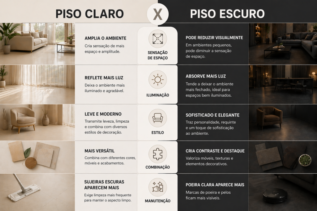 Encontre o piso ideal para sua obra ou reforma