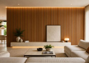 3 Ambientes que Ficam Incríveis com Painel Ripado TikLar