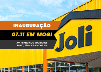 Joli Inaugura Loja em Mogi das Cruzes em 7 de Novembro